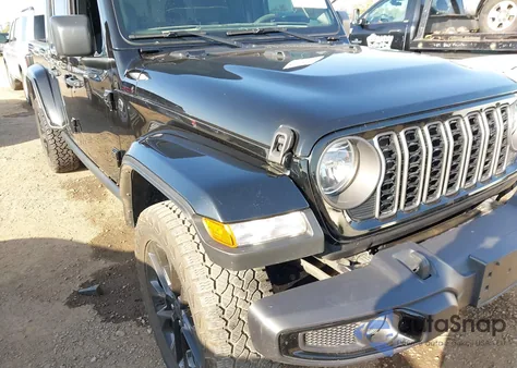 2024 Jeep Gladiator Nighthawk из США, поврежденный, VIN 1C6HJTAG1RL133477